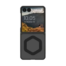 Samsung Z Flip 7 popolavosivé magnetické puzdro UAG Mouve