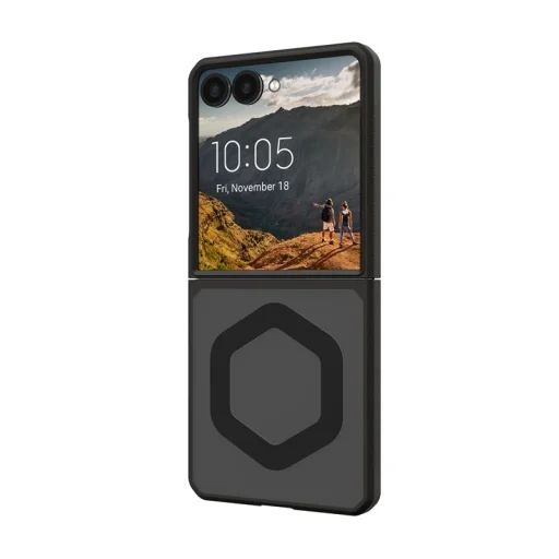 Samsung Z Flip 7 popolavosivé magnetické puzdro UAG Mouve - 17