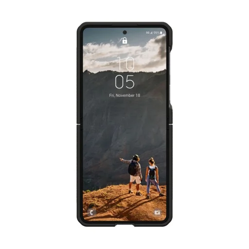 Samsung Z Flip 7 popolavosivé magnetické puzdro UAG Mouve - 3