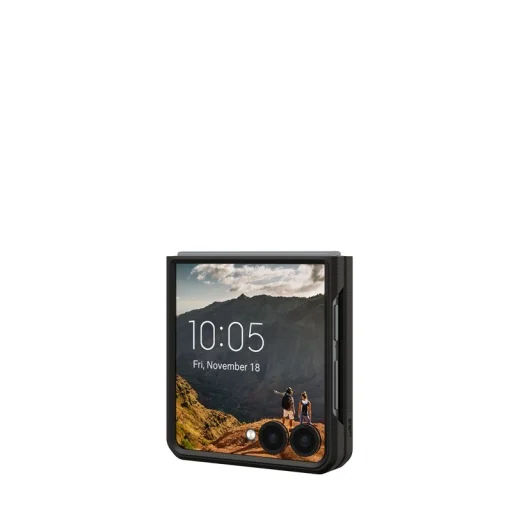 Samsung Z Flip 7 popolavosivé magnetické puzdro UAG Mouve - 9