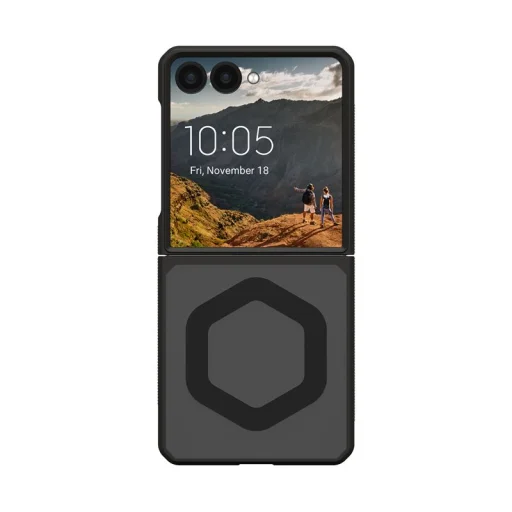 Samsung Z Flip 7 popolavosivé magnetické puzdro UAG Mouve - 1