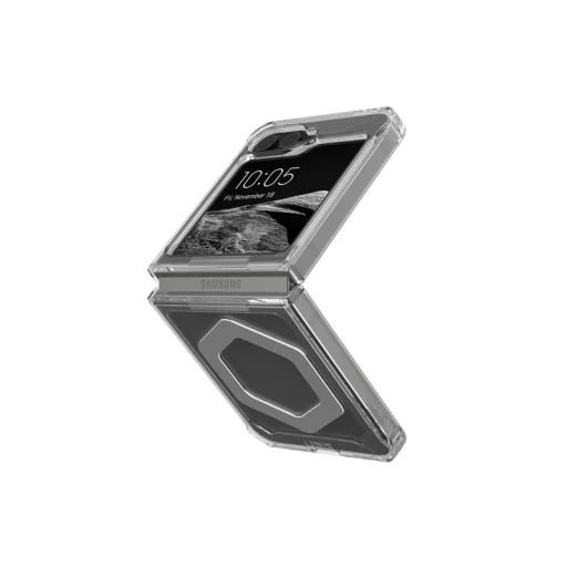 UAG Plyo Pro ochranný kryt pre Samsung Z Flip 6, ľadová/strieborná - 3