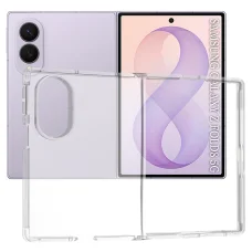 Samsung Galaxy Z Fold8 priehľadné silikónové puzdro Techsuit Clear Silicone