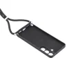 Samsung Galaxy S26 Case with Fiber Lining and Crossbody Strap - Black thumbnail