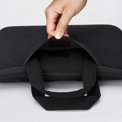 Wozinsky WNT-15B 15,6-palcové čierne neoprénové puzdro na laptop - 5