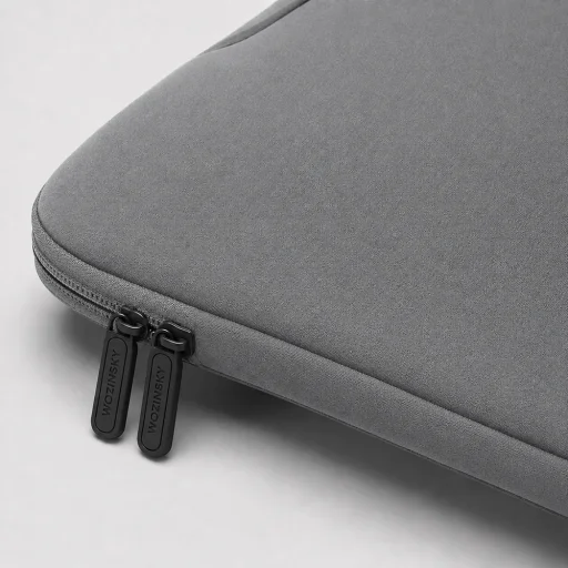 Wozinsky WNL-15G 15,6-palcové neoprénové puzdro na notebook – sivé - 3