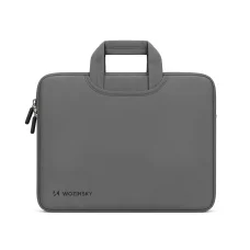 Wozinsky WNT-13G neoprénová taška na notebook pre 13 – 14 palcové zariadenia, sivá