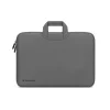 Wozinsky WNT-17G 17,3 hüvelykes neopréne laptoptáska visszahúzható fogantyúval, szürke thumbnail