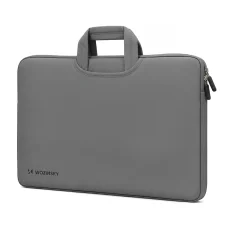 Wozinsky WNT-17G 17,3 hüvelykes neopréne laptoptáska visszahúzható fogantyúval, szürke
