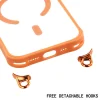 Puzdro na iPhone 17 s nastaviteľným krížovým popruhom a MagSafe kompatibilným výklopným rámom fotoaparátu – oranžové thumbnail
