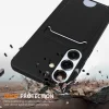 Samsung Galaxy S26 TPU tok kártyatartóval és állítható keresztpánttal – fekete thumbnail