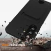 Samsung Galaxy A57 5G TPU tok kártyatartóval és állítható keresztpánttal – fekete thumbnail