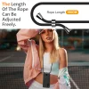 Samsung Galaxy A57 5G TPU tok kártyatartóval és állítható keresztpánttal – fekete thumbnail