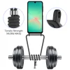 Samsung Galaxy A57 5G TPU tok kártyatartóval és állítható keresztpánttal – fekete thumbnail