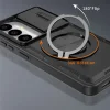 Samsung Galaxy S26 tok csúszó kamerafedéllel és forgatható állvánnyal, MagSafe-kompatibilis – fekete thumbnail