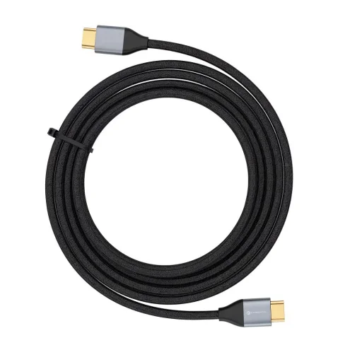 Forcell PJ-DP-C2 DisplayPort 2.1 kábel, 2 m, čierny, 16K 60Hz / 8K 240Hz / 4K 240Hz - 3