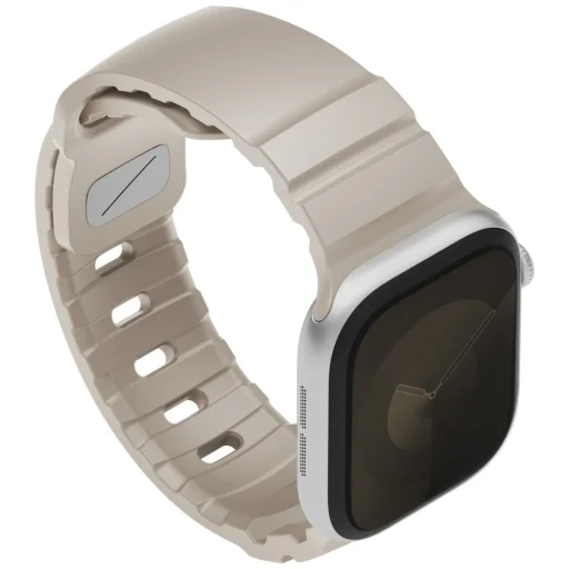 UNIQ Alton silikónový remienok pre Apple Watch 40/41/42 mm, pieskový - 2