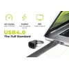 Mobile Origin CB17 čierny 240 W USB-C kábel na kľúče thumbnail