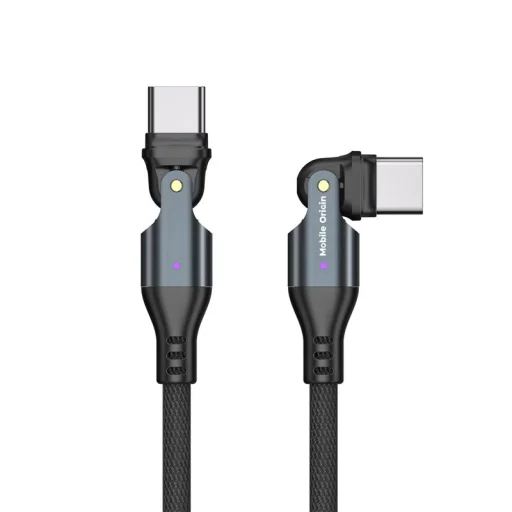 Mobile Origin CB3 otočný USB-C – USB-C kábel, 1 m, 240 W - 11