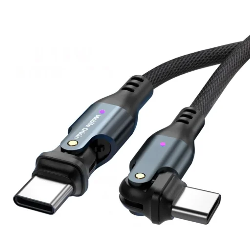 Mobile Origin CB3 otočný USB-C – USB-C kábel, 1 m, 240 W - 12