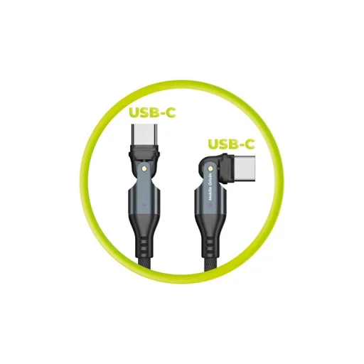 Mobile Origin CB3 otočný USB-C – USB-C kábel, 1 m, 240 W - 3