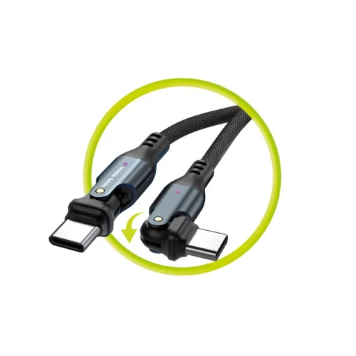 Mobile Origin CB3 otočný USB-C – USB-C kábel, 1 m, 240 W - 7