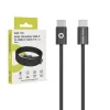 Mobile Origin CB11 ultratenký kábel USB-C – USB-C, 60 W, 1 m, čierny thumbnail