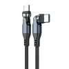 Mobile Origin CB12 240 W 540° otočný USB-C – USB-C kábel, 1 m, čierny thumbnail