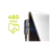 Mobile Origin CB13 240W USB-C 540° otočný sivý adaptér thumbnail