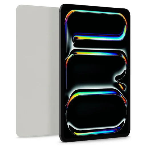 Puzdro Spigen Air Skin Folio OneTap, sivé – iPad Pro 11" 2024 - 4