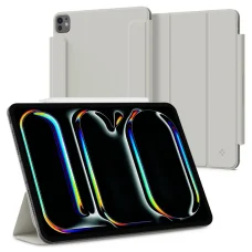 Puzdro Spigen Air Skin Folio OneTap, sivé – iPad Pro 11" 2024