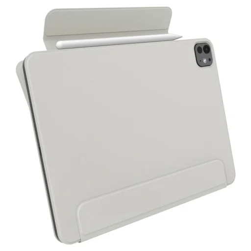 Puzdro Spigen Air Skin Folio OneTap, sivé – iPad Pro 11" 2024 - 12