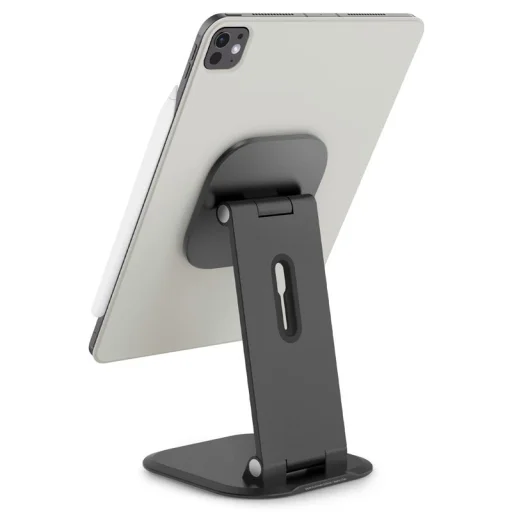 Puzdro Spigen Air Skin Folio OneTap, sivé – iPad Pro 11" 2024 - 3
