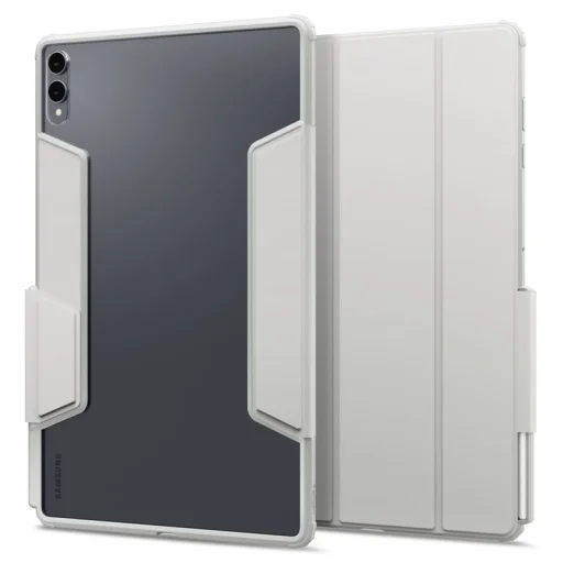 Puzdro Spigen Ultra Hybrid Pro, sivé – Samsung Galaxy Tab S11 Ultra - 1