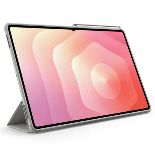 Puzdro Spigen Ultra Hybrid Pro, sivé – Samsung Galaxy Tab S11 Ultra - 5