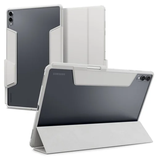 Puzdro Spigen Ultra Hybrid Pro, sivé – Samsung Galaxy Tab S11 Ultra - 6