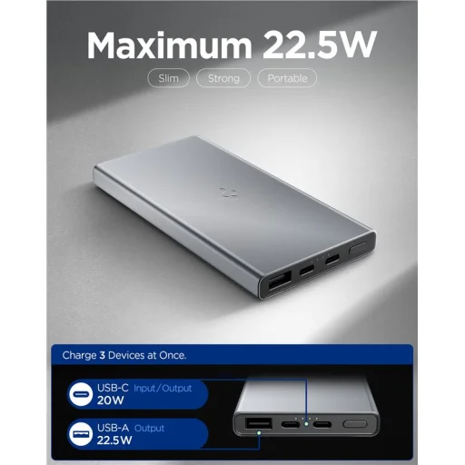 Spigen Essential 10 000 mAh 22,5 W EA2210 powerbanka - 3