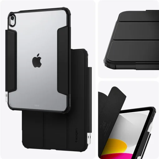 Spigen Ultra Hybrid Pro čierne puzdro pre iPad 10,9" (2022) a 11" (2025) - 4