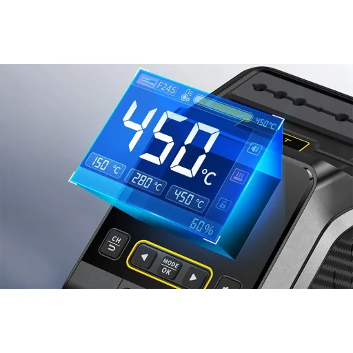 FNIRSI DWS-200F 200 W-os forrasztóállomás - 3