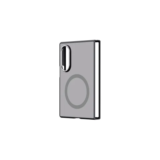  Samsung Galaxy Z Fold 8 ezüst GP-FPF971HID tükrös mágneses tok - 3
