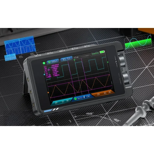 FNIRSI DS215H dvojkanálový digitálny osciloskop s generátorom funkcií - 3