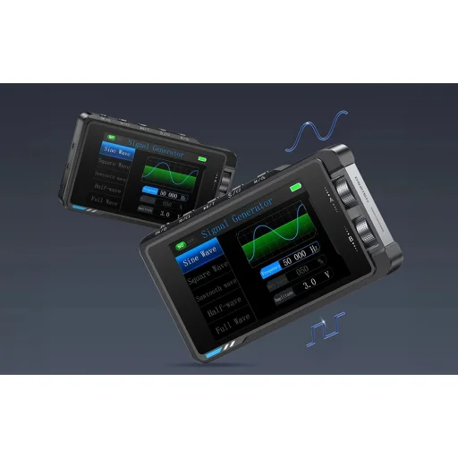FNIRSI DS215H dvojkanálový digitálny osciloskop s generátorom funkcií - 5