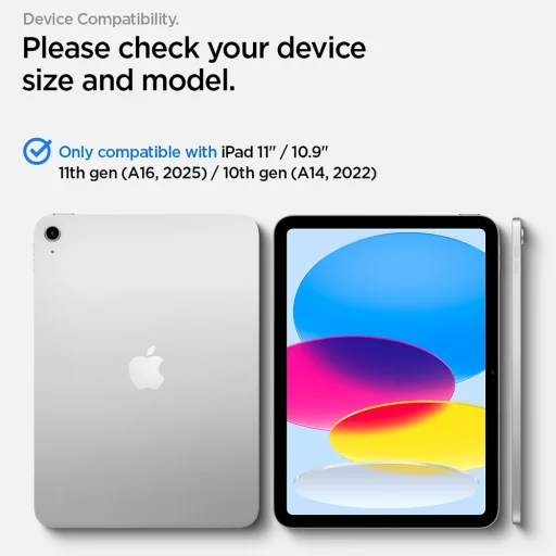 iPad 10 (2022) 10.9 / 11 (2025) Spigen Glas.tR AlignMaster T (AGL11698) číre ochranné tvrdené sklo na displej - 7
