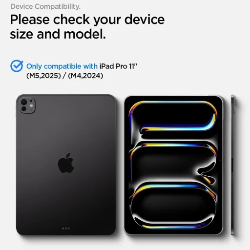 iPad Pro 11 (2024/2025) Spigen Glas.tR AlignMaster T (AGL11699) číre ochranné sklo na displej - 7