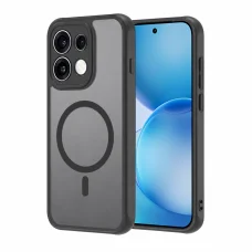 Čierne puzdro Techsuit HaloFrost II MagSafe pre Oppo Reno16 Pro