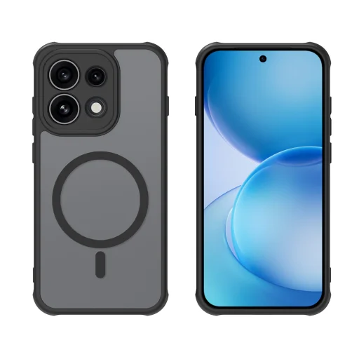 Čierne puzdro Techsuit HaloFrost II MagSafe pre Oppo Reno16 Pro - 5