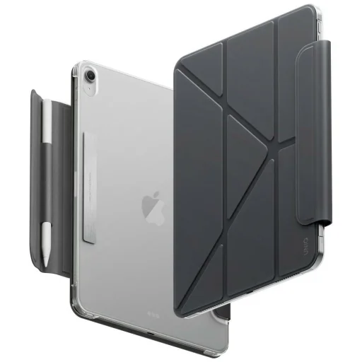 iPad 11" A16 (2025) / iPad 10,9" 10. generácie (2022) sivé puzdro UNIQ Camden Lite - 1