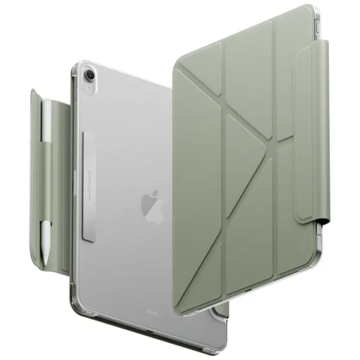 Zelené puzdro UNIQ Camden Lite pre iPad 11" A16 (2025) a iPad 10.9" 10. generácie (2022) - 1
