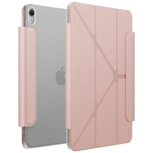  iPad 11" A16 (2025) és iPad 10,9" 10. generációs (2022) UNIQ Camden Lite tok, rózsaszín - 2