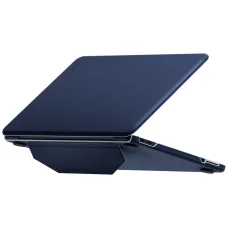 Tmavomodré puzdro UNIQ Lyden Versa na MacBook Neo